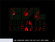 Tablet Screenshot of gudrunvonlaxenburg.com